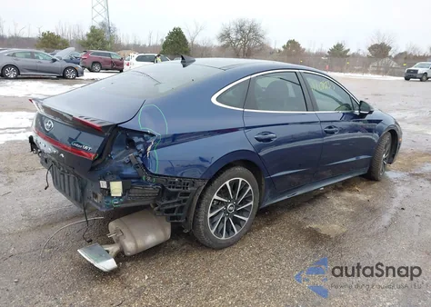 2021 Hyundai Sonata Limited z USA, uszkodzony, nr VIN 5NPEH4J25MH077509